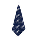 Snowflake Ballet Pattern Print Hand Towel