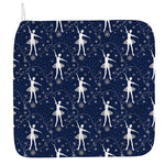 Snowflake Ballet Pattern Print Hand Towel