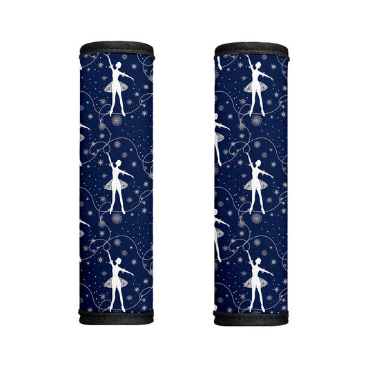 Snowflake Ballet Pattern Print Handle Covers