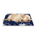 Snowflake Ballet Pattern Print Pet Cooling Mat Cover