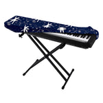 Snowflake Ballet Pattern Print Piano Keyboard Cover