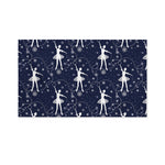 Snowflake Ballet Pattern Print Polyester Flag
