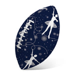 Snowflake Ballet Pattern Print Rugby Ball