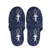 Snowflake Ballet Pattern Print Slippers