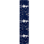 Snowflake Ballet Pattern Print Table Runner