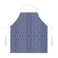 Snowflakes Knitted Pattern Print Adjustable Apron