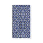 Snowflakes Knitted Pattern Print Baby Crib Sheet