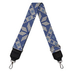 Snowflakes Knitted Pattern Print Bag Strap