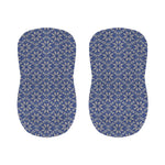 Snowflakes Knitted Pattern Print Bar Stool Covers
