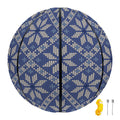 Snowflakes Knitted Pattern Print Basketball