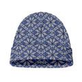 Snowflakes Knitted Pattern Print Beanie