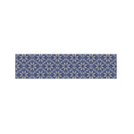 Snowflakes Knitted Pattern Print Bed Runner
