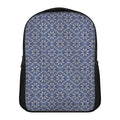 Snowflakes Knitted Pattern Print Casual Backpack