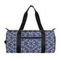 Snowflakes Knitted Pattern Print Gym Bag