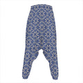 Snowflakes Knitted Pattern Print Hammer Pants