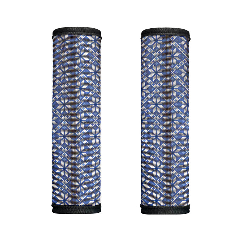 Snowflakes Knitted Pattern Print Handle Covers