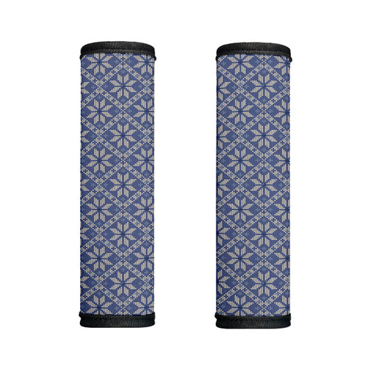 Snowflakes Knitted Pattern Print Handle Covers