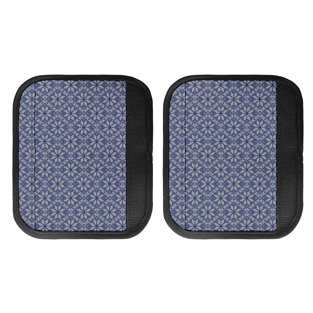 Snowflakes Knitted Pattern Print Handle Covers