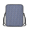 Snowflakes Knitted Pattern Print Rectangular Crossbody Bag