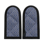 Snowflakes Knitted Pattern Print Skillet Handle Cover
