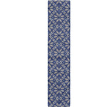 Snowflakes Knitted Pattern Print Table Runner