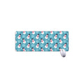 Snowman And Snowflake Pattern Print Extended Mouse Pad