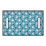 Snowman And Snowflake Pattern Print Golf Cart Seat Cover