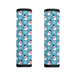 Snowman And Snowflake Pattern Print Handle Covers