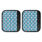 Snowman And Snowflake Pattern Print Handle Covers