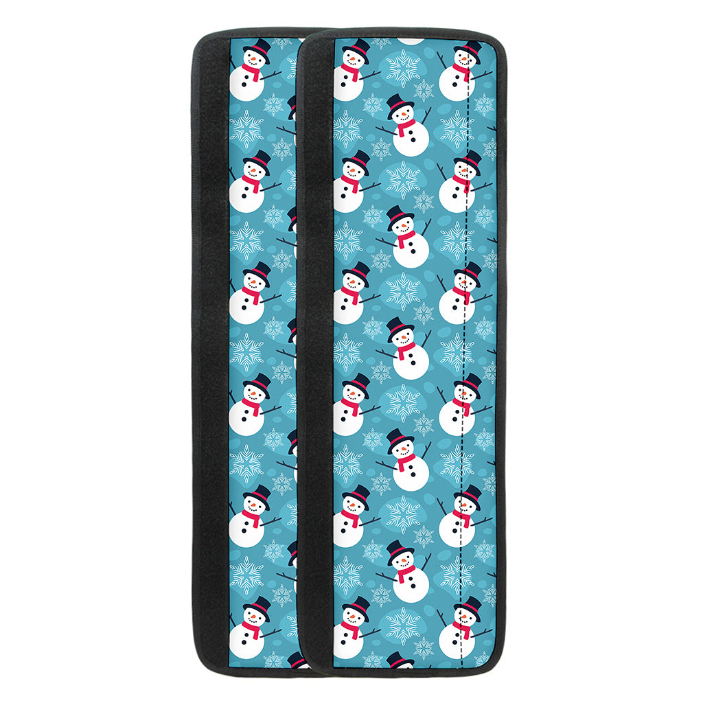 Snowman And Snowflake Pattern Print Refrigerator Handle Covers