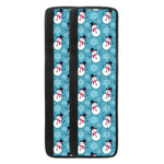 Snowman And Snowflake Pattern Print Refrigerator Handle Covers