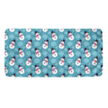 Snowman And Snowflake Pattern Print Towel