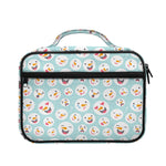 Snowman Emoji Pattern Print Briefcase Bible Bag