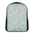 Snowman Emoji Pattern Print Casual Backpack