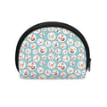 Snowman Emoji Pattern Print Coin Purse