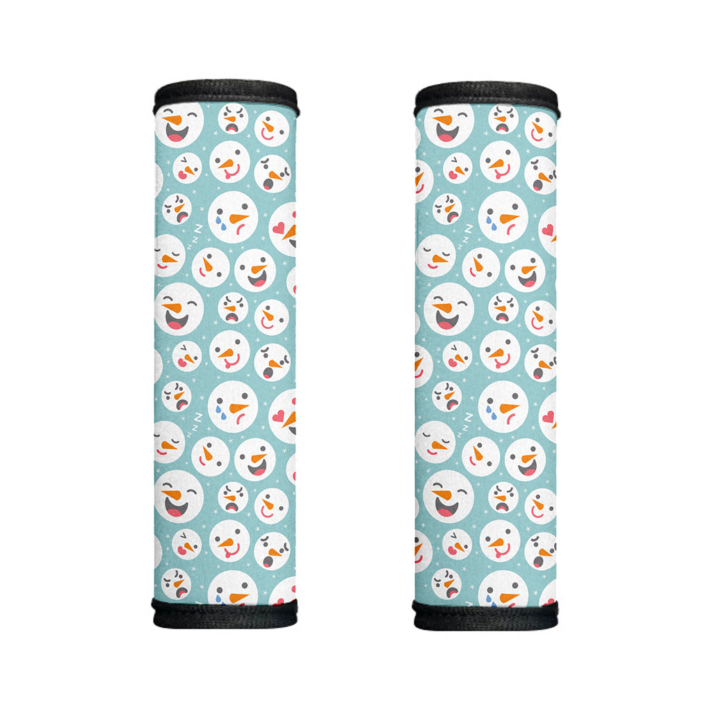 Snowman Emoji Pattern Print Handle Covers