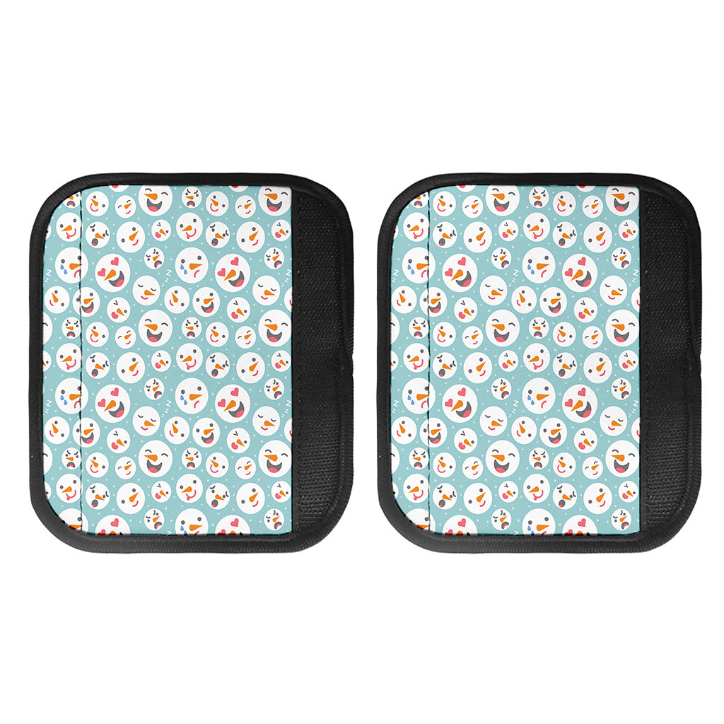 Snowman Emoji Pattern Print Handle Covers