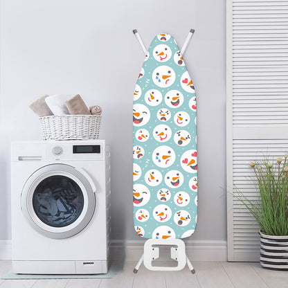 Snowman Emoji Pattern Print Ironing Board Cover