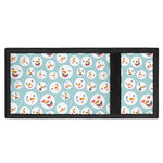 Snowman Emoji Pattern Print Trifold Wallet