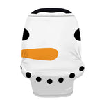 Snowman Face Print Baby Seat Cover
