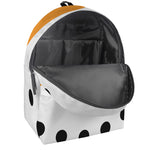 Snowman Face Print Backpack
