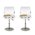 Snowman Face Print Bar Stool Covers