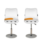 Snowman Face Print Bar Stool Covers