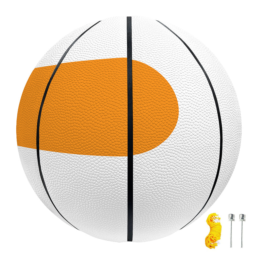 Snowman Face Print Basketball