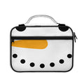 Snowman Face Print Briefcase Bible Bag