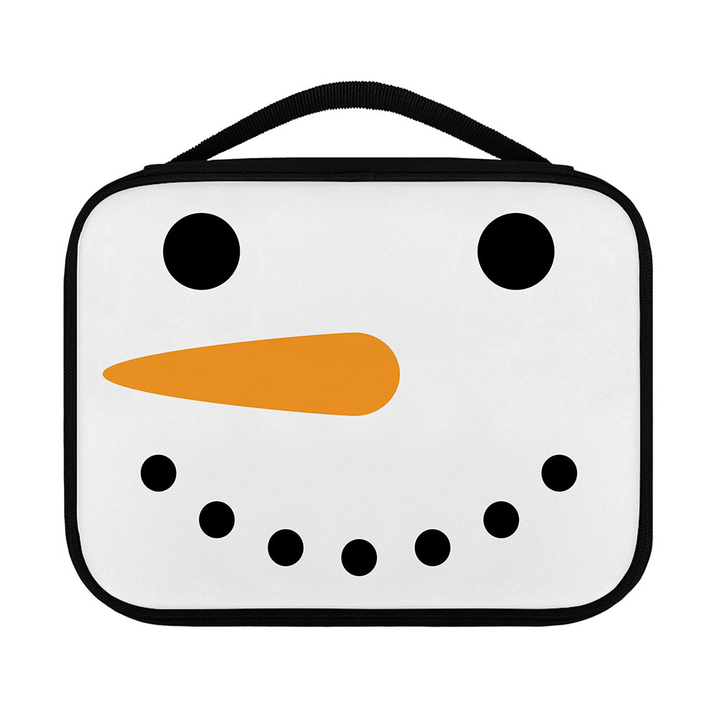 Snowman Face Print Classic Bible Case