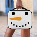 Snowman Face Print Classic Bible Case