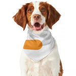 Snowman Face Print Dog Bandana