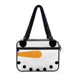 Snowman Face Print Double Strap Bible Bag