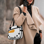 Snowman Face Print Double Strap Bible Bag